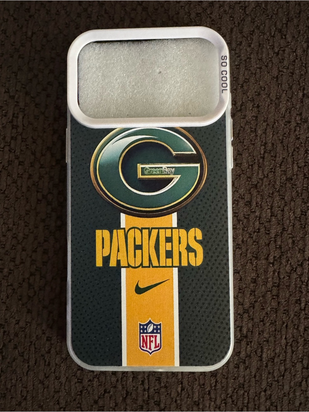 Green Bay Packers NFL Phone Case - Green/Gold Team Design